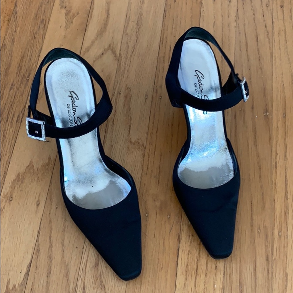 Black Evening Pumps